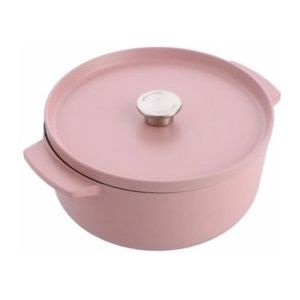 Braadpan KitchenAid Cast Iron Dried Rose 22 cm