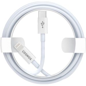 COSMOS USB-C kabel oplader - USBC naar Lightning oplaadkabel - Geschikt voor Apple iPhone