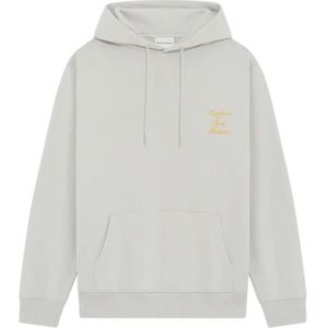 Drole de Monsieur, Heren, Sweatshirts & Hoodies, Grijs, Maat: M Katoen,