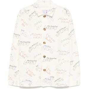 Maison Labiche, Heren, Overhemden, Wit, Maat: S