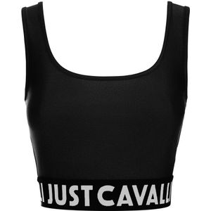 Just Cavalli, Dames, Tops, Zwart, Maat: L