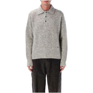 Ami Paris, Heren, Truien, Grijs, Maat: L Wol,