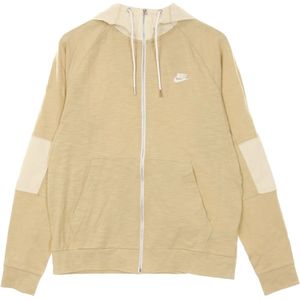 Nike, Heren, Sweatshirts & Hoodies, Beige, Maat: XL Katoen,