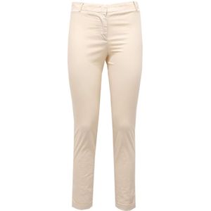 Fabiana Filippi, Dames, Broeken, Wit, Maat: 2XS Katoen,