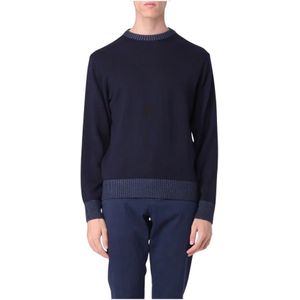 Paul & Shark, Heren, Truien, Blauw, Maat: XL