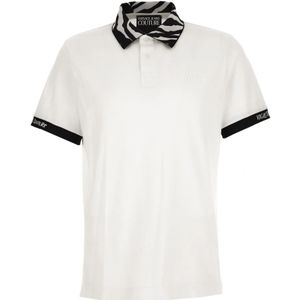 Versace Jeans Couture, Heren, Tops, Wit, Maat: XL