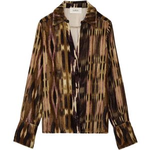 Ba&Sh, Dames, Blouses & Shirts, Veelkleurig, Maat: XS