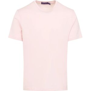 Ralph Lauren, Heren, Tops, Roze, Maat: S Katoen,