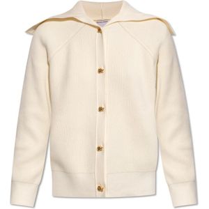 Bottega Veneta, Dames, Truien, Beige, Maat: XS Katoen,