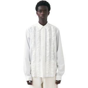 Antik Batik, Heren, Overhemden, Wit, Maat: L Katoen,