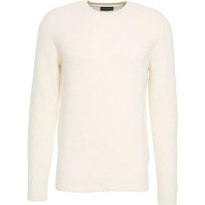 Roberto Collina, Heren, Truien, Wit, Maat: XL Wol,