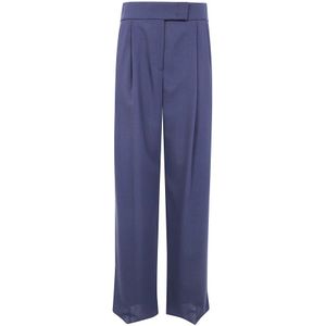 Giorgio Armani, Dames, Broeken, Blauw, Maat: S