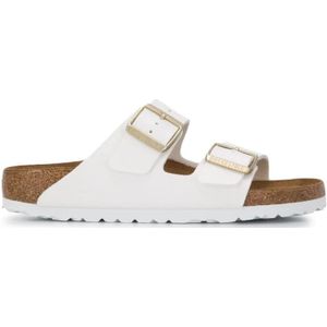Birkenstock, Heren, Schoenen, Wit, Maat: 41 EU Taf,