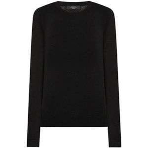 Weekend Max Mara, Dames, Truien, Zwart, Maat: S Zijde,