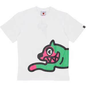 Icecream, Heren, Tops, Wit, Maat: S Katoen,