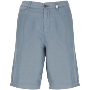 Myths, Heren, Korte broeken, Blauw, Maat: L Katoen,