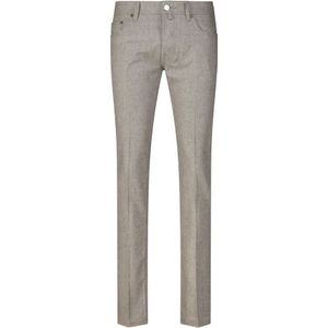 Jacob Cohën, Heren, Broeken, Grijs, Maat: W31 Wol,