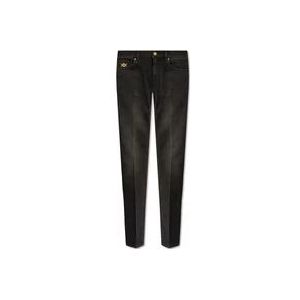 Versace Jeans met taps toelopende pijpen , Black , Heren , Maat: W34