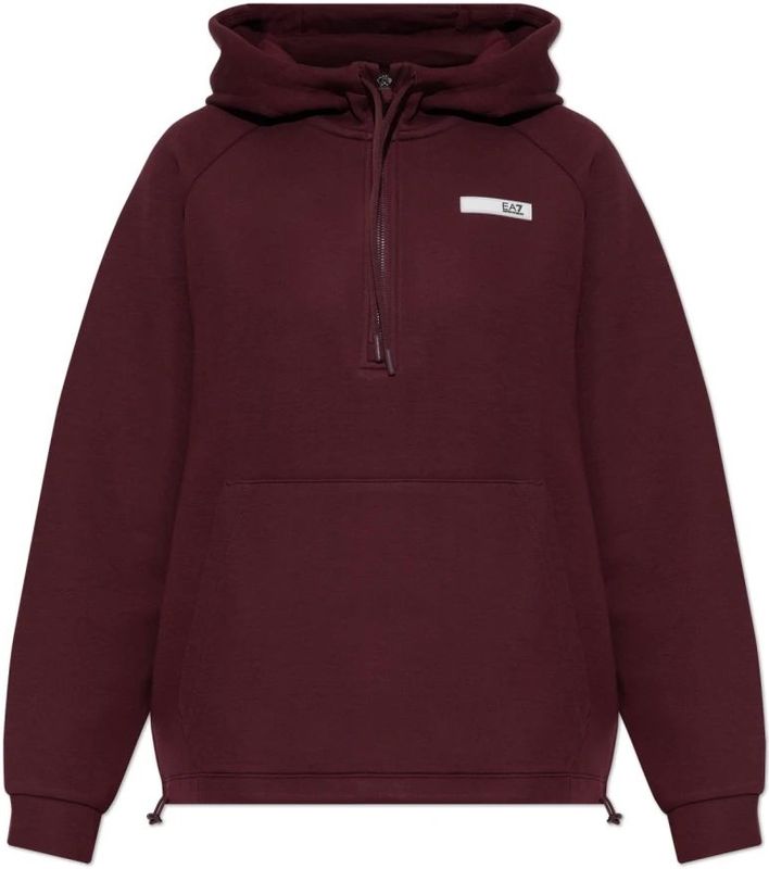 Emporio Armani - Ea7 - Hoodie - Rood - Dames
