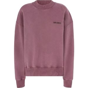 The Attico, Dames, Sweatshirts & Hoodies, Roze, Maat: XS Katoen,