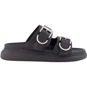 Alexander McQueen, Heren, Schoenen, Zwart, Maat: 40 EU Leer,