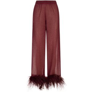 Oseree, Dames, Broeken, Rood, Maat: M Polyamide,