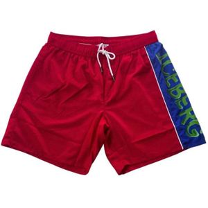 Iceberg, Heren, Badkleding, Rood, Maat: M Poliester,
