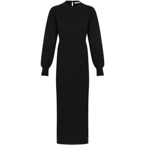 Givenchy, Dames, Jurken, Zwart, Maat: M