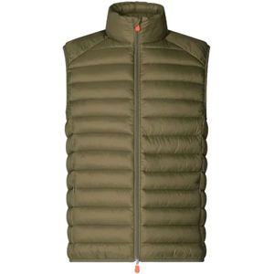 Save The Duck, Heren, Jassen, Groen, Maat: M Nylon,