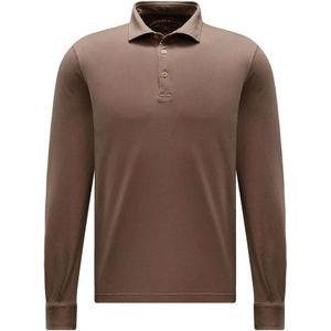 Fedeli, Heren, Tops, Bruin, Maat: 2XL Katoen,