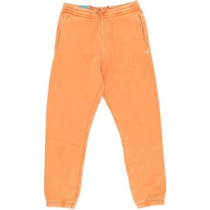 Vans, Heren, Broeken, Oranje, Maat: S Katoen,