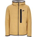 Nike - Tech Fleece Zip Hoodie - Beige - Heren - Katoen
