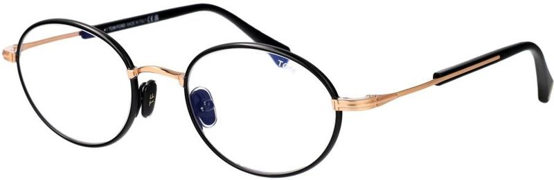 Tom Ford - Optical Frame - Zwart - Heren Accessoire - 49 MM