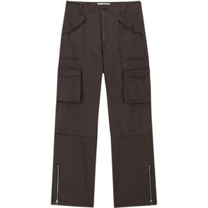 Tonywack, Heren, Broeken, Bruin, Maat: XL Katoen,