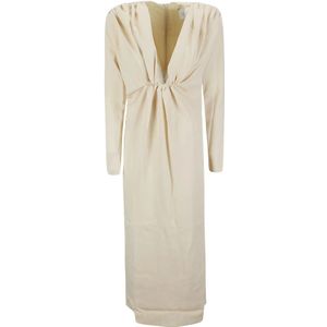 AZ Factory, Dames, Jurken, Beige, Maat: M