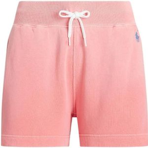 Polo Ralph Lauren, Dames, Korte broeken, Roze, Maat: 2XS