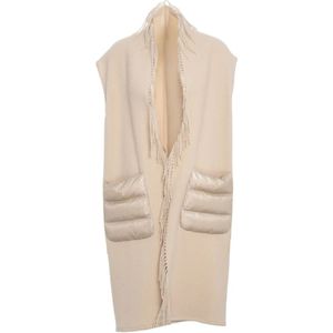 Herno, Dames, Truien, Beige, Maat: M Wol,