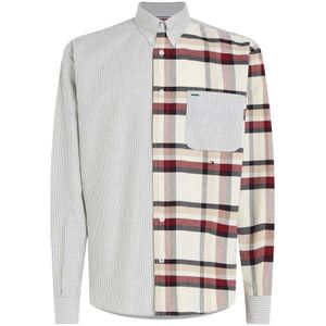 Tommy Hilfiger, Heren, Overhemden, Veelkleurig, Maat: 2XL