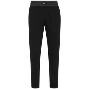 Philipp Plein, Heren, Broeken, Zwart, Maat: L Jersey,