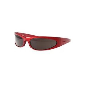 Balenciaga Stijlvolle zonnebril Bb0290S , Red , Heren , Maat: ONE Size