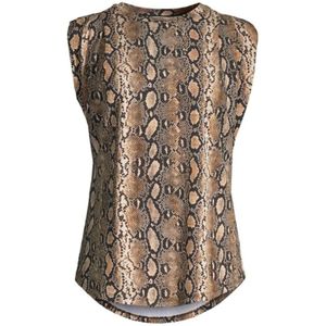 Michael Kors, Dames, Tops, Bruin, Maat: 2XS