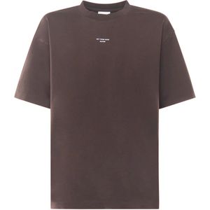 Drole de Monsieur, Heren, Tops, Bruin, Maat: S Katoen,