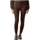 Mercer Amsterdam - Legging - Bruin - Naadloos - Nylon - Vier-weg Stretch