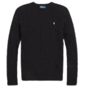 Polo Ralph Lauren, Dames, Truien, Zwart, Maat: S Wol,