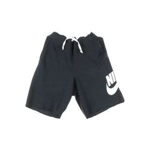 Nike Zwart/Wit Kort Broekpak , Black , Heren , Maat: XL