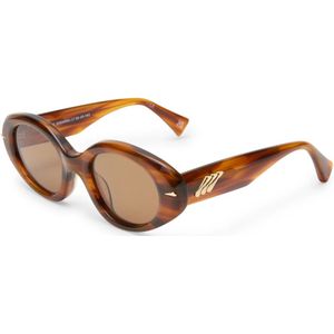 Le Specs, Dames, Accessoires, Bruin, Maat: L