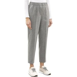 Peserico, Dames, Broeken, Grijs, Maat: 3XL