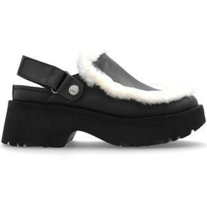 UGG - Esmee Leather - Klomp - Zwart - Echt Leer