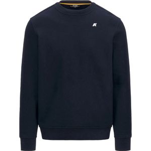 K-Way, Heren, Sweatshirts & Hoodies, Blauw, Maat: S Fleece,