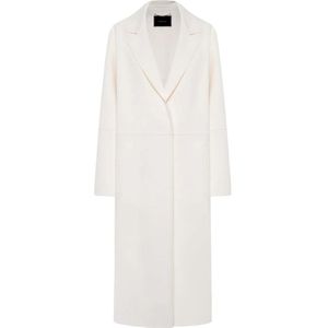 Kiton, Dames, Mantels, Wit, Maat: S Kasjmier,